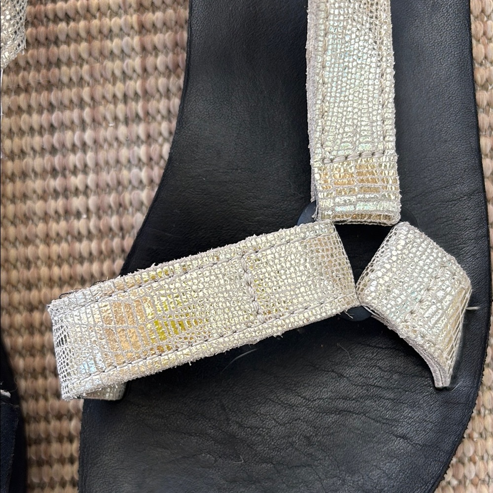 Teva sandals in metallic and black - Picture 3 of 5